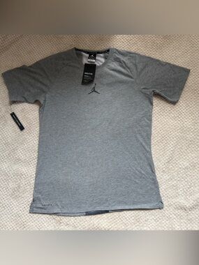 Jordan Grey Performance Crewneck Tee